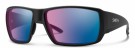 Guide's Choice XL Matte Black CP Glass Polarchromic Rose Blue Mirror thumbnail