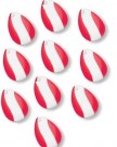 Spinner Blades Red & White (10 stk) thumbnail