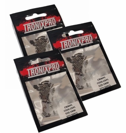 Crimps (0,80 mm) 3 x 50 stk