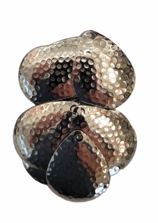 Spinner Blades Hammer Silver (10 stk)