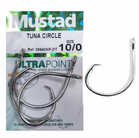 Mustad Tuna Circle 39940 NP-DT    
