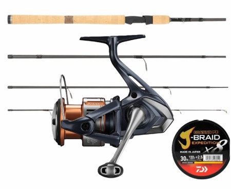 SJØØRRET/ØRRET. Shimano Nasci/Lawson Norwegian X5 9' (7-28 gram)  
