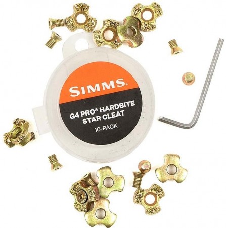 Simms G4 Pro HardBite™ Star Cleat (10-pk) 