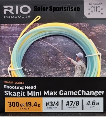 Rio Skagit Mini Max Gamechanger F/H/I (4,6 m)