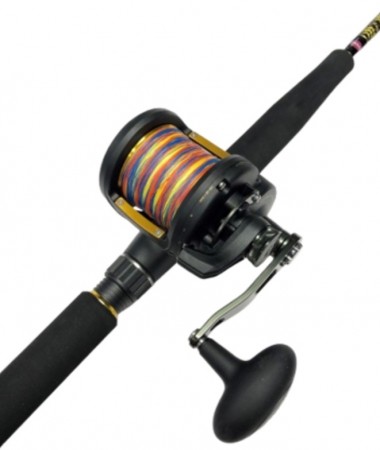 Penn Squall Lever Drag Boat Combo (20-30 lb) 