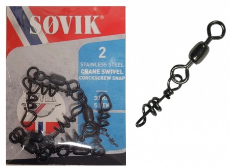 Søvik Cork Screw Swivel (stainless steel)
