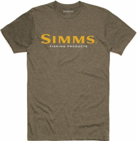 Simms Logo T-shirt Olive Heather