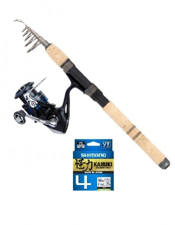 ØRRET-TELESKOP. Shimano Nexave 2500/Lawson Explorer Tele 8' (7-20 gr)   