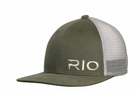 Rio Logo Mesh Back Slate Green Cap