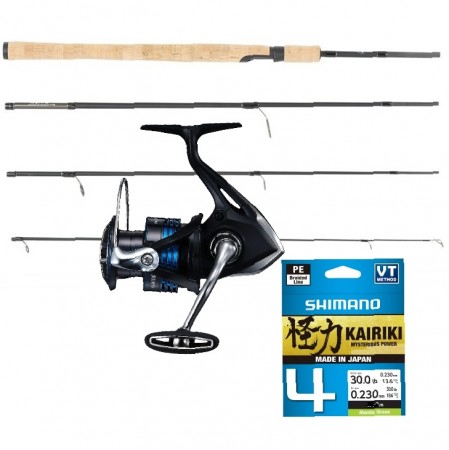 SJØFISKE. Shimano Nexave 4000/Lawson Explorer G4 8' (20-60 gram) + braid