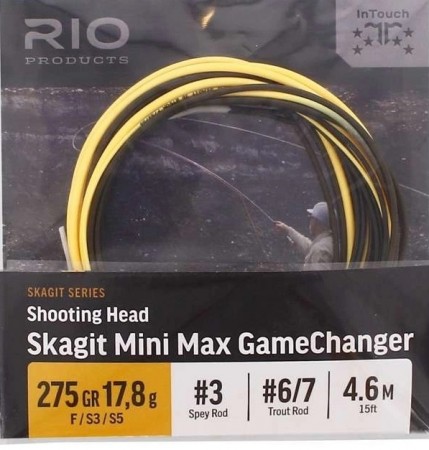 Rio Skagit Mini Max Gamechanger F/3/5 (4,6 m)  