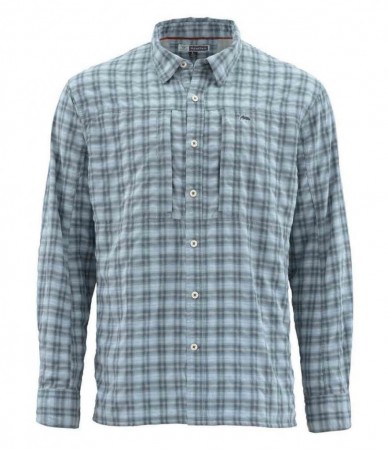Simms Bugstopper Shirt Storm Plaid