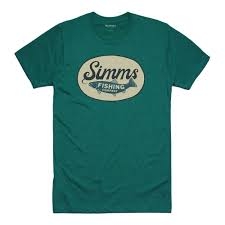 Simms T-skjorte Trout Wander (Dark Teal) XXL
