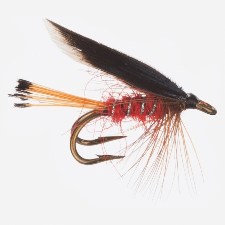 Heckham Peckham Red (dobbel våtflue)