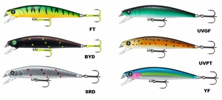 KÒT ferskvann synkende 7cm 10 gram