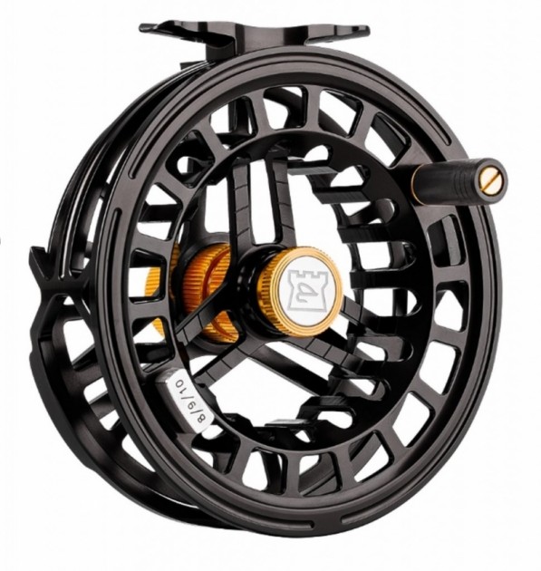 Hardy Zane Carbon 6000,# 6/ 7/8 large arbor reel in silver finish